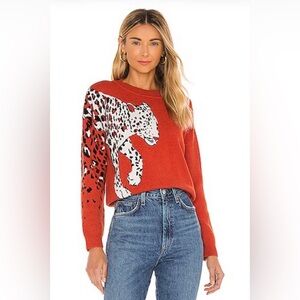 MINKPINK Leopard Sweater